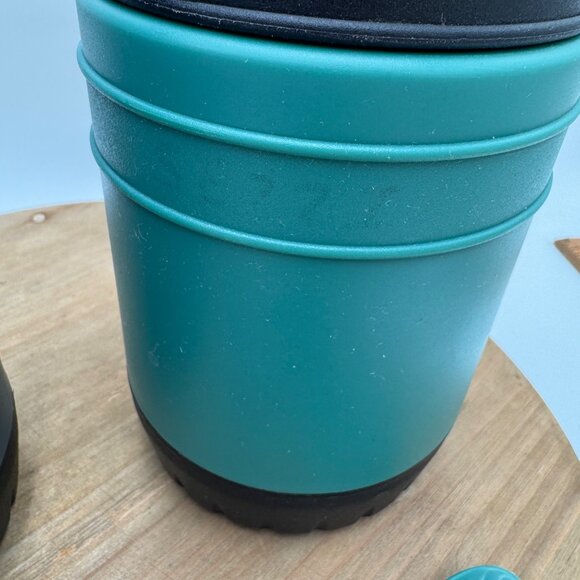 Stanley Classic 10oz Thermos Set Green and Gray Insulated Leak Proof Portable Ha - Picture 6 of 12